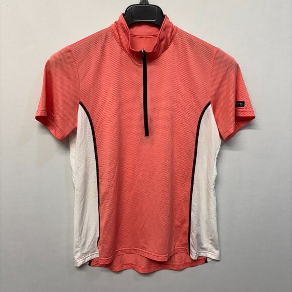 Kerrits Women Short Sleeve Equestrian Horse Riding Shirt Top Size Large C025 -11 - Picture 1 of 15